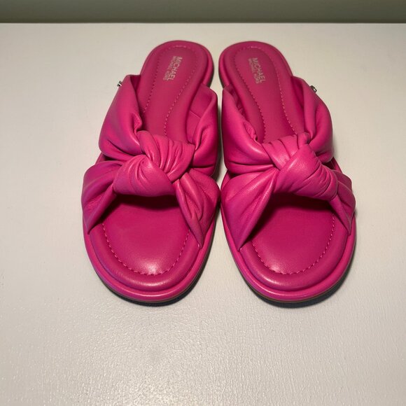 Michael Kors Elena Flat Slide - Picture 3 of 12